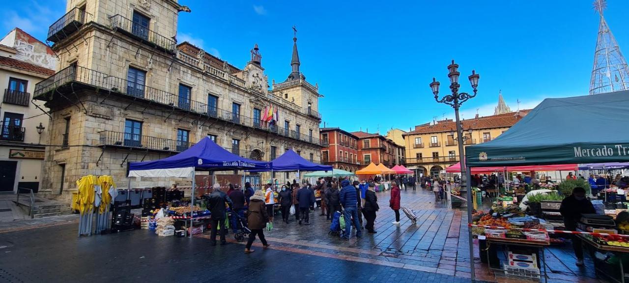 Www Sanmartinplaza Es En El Corazon Del Casco Historico Lejlighed León Eksteriør billede